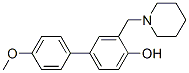 CAS 登录号：106609-38-5， 4-(4-甲氧基苯基)-2-(哌啶-1-基甲基)苯酚