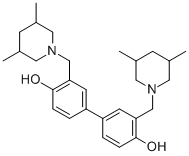 CAS#: 106609-42-1, 2-[(3,5-Dimethylpiperidin-1-Yl)Methyl]-4-[3-[(3,5-Dimethylpiperidin-1-Yl)Methyl]-4-Hydroxyphenyl]Phenol