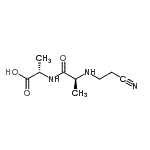 CAS#: 106659-81-8, N-(2-Cyanoethyl)-L-Alanyl-L-Alanine