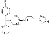 CAS#: 106669-71-0, 1-[3-(4-Fluorophenyl)-3-Pyridin-2-Ylpropyl]-2-[3-(3H-Imidazol-4-Yl)Propyl]Guanidine