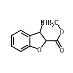CAS 登录号：106775-95-5， 甲基3-氨基-2,3-二氢-1-苯并呋喃-2-羧酸酯