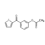 CAS#: 106882-29-5, 3-(2-Thienylcarbonyl)Phenyl Acetate