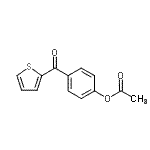 CAS#: 106882-30-8, 4-(2-Thienylcarbonyl)Phenyl Acetate