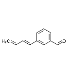CAS#: 106966-23-8, 3-[(1E)-1,3-Butadien-1-Yl]Benzaldehyde