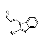 CAS#: 107113-20-2, (2E)-3-(2-Methyl-1H-Benzimidazol-1-Yl)Acrylaldehyde