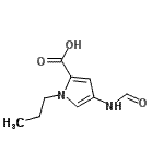 CAS#: 107164-57-8, 4-Formamido-1-Propyl-1H-Pyrrole-2-Carboxylic Acid