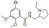 CAS 登录号：107188-66-9， 5-溴-N-[(1-乙基吡咯烷-2-基)甲基]-2,3-二甲氧基苯甲酰胺