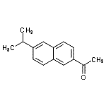 CAS#: 107208-69-5, 1-(6-Isopropyl-2-Naphthyl)Ethanone