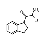 CAS#: 107236-27-1, 2-Chloro-1-(2,3-Dihydro-1H-Indol-1-Yl)-1-Propanone