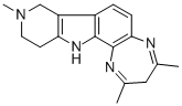 CAS#: 107369-99-3, 3,8,9,10,11,12-Hexahydro-2,4,9-Trimethyl-Pyrido(3',4':4,5)Pyrrolo(2,3-g)-1,5-Benzodiazepine