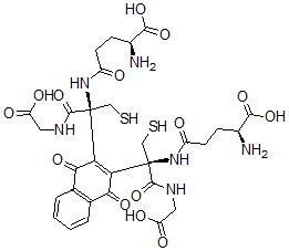CAS#: 107432-96-2, 2,3-(Di-glutathion-S-yl)-1,4-naphthoquinone