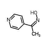 CAS#: 107492-79-5, (1Z)-N-Hydroxy-1-(4-Pyridinyl)Ethanimine