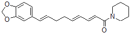 CAS#: 107584-38-3, (2E,4E,8E)-9-(1,3-Benzodioxol-5-Yl)-1-Piperidin-1-Ylnona-2,4,8-Trien-1-One
