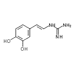 CAS#: 107585-47-7, 1-[(E)-2-(3,4-Dihydroxyphenyl)Vinyl]Guanidine
