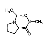 CAS#: 107599-39-3, 1-Ethyl-N,N-Dimethyl-L-Prolinamide