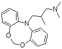 CAS#: 107615-76-9, N,N,beta-Trimethyl-12H-Dibenzo[d,g][1,3,6]Dioxazocine-12-Propan-1-Amine