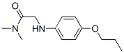 CAS#: 107618-51-9, N,N-Dimethyl-2-[(4-Propoxyphenyl)Amino]Acetamide