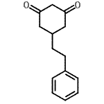 CAS 登录号：107619-38-5， 5-(2-苯基乙基)-1,3-环己烷二酮