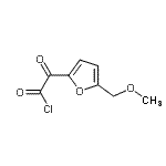CAS 登录号：107747-90-0， [5-(甲氧基甲基)-2-呋喃基](氧代)乙酰氯