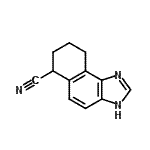 CAS#: 107756-76-3, 6,7,8,9-Tetrahydro-1H-Naphtho[1,2-d]Imidazole-6-Carbonitrile