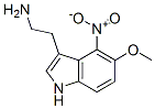 CAS 登录号：107806-90-6， 2-(5-甲氧基-4-硝基-1H-吲哚-3-基)乙胺