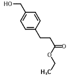 CAS#: 107859-98-3, Ethyl 3-[4-(Hydroxymethyl)Phenyl]Propanoate