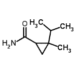 CAS#: 107872-80-0, 2-Isopropyl-2-Methylcyclopropanecarboxamide