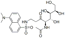CAS#: 107902-97-6, N-[(2S,3R,4R,5R,6R)-2-[2-[(5-Dimethylaminonaphthalen-1-Yl)Sulfonylamino]Ethoxy]-4,5-Dihydroxy-6-(Hydroxymethyl)Oxan-3-Yl]Acetamide