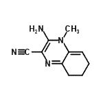 CAS#: 107938-84-1, 3-Amino-4-Methyl-4,6,7,8-Tetrahydro-2-Quinoxalinecarbonitrile