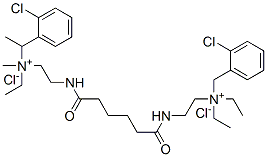 CAS#: 108021-63-2, (2-Chlorophenyl)Methyl-[2-[[6-[2-[(2-Chlorophenyl)Methyl-Diethylazaniumyl]Ethylamino]-6-Oxohexanoyl]Amino]Ethyl]-Diethylazanium Dichloride
