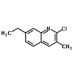 CAS#: 108097-03-6, 2-Chloro-7-Ethyl-3-Methylquinoline