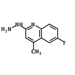CAS#: 108099-80-5, 6-Fluoro-2-Hydrazino-4-Methylquinoline