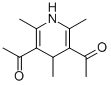 CAS 登录号：1081-09-0， 1-(5-乙酰基-2,4,6-三甲基-1,4-二氢吡啶-3-基)乙酮