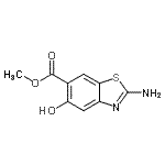 CAS#: 108128-42-3, Methyl 2-Amino-5-Hydroxy-1,3-Benzothiazole-6-Carboxylate