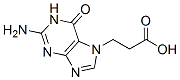 CAS 登录号：1082-07-1， 3-(2-氨基-6-氧代-3H-嘌呤-7-基)丙酸
