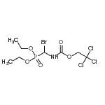 CAS#: 108217-08-9, Diethyl (Bromo{[(2,2,2-Trichloroethoxy)Carbonyl]Amino}Methyl)Phosphonate
