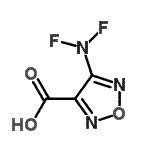 CAS#: 108284-66-8, 4-(Difluoroamino)-1,2,5-Oxadiazole-3-Carboxylic Acid