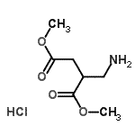CAS#: 108303-97-5, Dimethyl 2-(Aminomethyl)Succinate Hydrochloride (1:1)