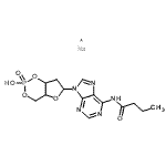 CAS#: 108347-96-2, N6-Monobutyryl-2'-Deoxyadenosine 3':5'-Cyclic Monophosphate Sodium Salt