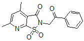 CAS#: 108361-85-9, 4,6-Dimethyl-1,1-Dioxo-2-(2-Oxo-2-Phenylethyl)-[1,2]Thiazolo[5,4-b]Pyridin-3-One
