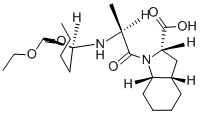 CAS 登录号：108391-88-4， (2S,3aS,7aS)-1-((S)-N-((S)-1-羧基戊基)丙氨酰)六氢-2-吲哚啉羧酸 1-乙酯