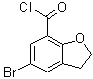 CAS#: 108551-60-6, 5-Bromo-2,3-Dihydro-1-Benzofuran-7-Carbonyl Chloride