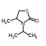 CAS#: 108562-65-8, 3-Isopropyl-4-Methyl-1,3-Thiazolidin-2-One