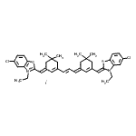 CAS#: 108626-72-8, 5-Chloro-2-[(E)-{3-[(1E,3E)-3-{3-[(Z)-(5-Chloro-3-Ethyl-1,3-Benzothiazol-2(3H)-Ylidene)Methyl]-5,5-Dimethyl-2-Cyclohexen-1-Ylidene}-1-Propen-1-Yl]-5,5-Dimethyl-2-Cyclohexen-1-Ylidene}Methyl]-3-Ethyl-1 ,3-Benzothiazol-3-Ium Iodide