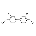 CAS#: 108989-36-2, 3,3'-Dibromo-4,4'-Dimethoxybiphenyl