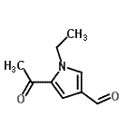 CAS#: 109060-53-9, 5-Acetyl-1-Ethyl-1H-Pyrrole-3-Carbaldehyde