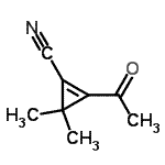 CAS#: 109073-20-3, 2-Acetyl-3,3-Dimethyl-1-Cyclopropene-1-Carbonitrile