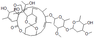 CAS#: 109084-58-4, 27-Hydroxyavermectin