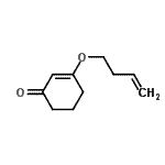 CAS 登录号：109183-36-0， 3-(3-丁烯-1-基氧基)-2-环己烯-1-酮
