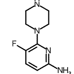 CAS#: 109203-43-2, 5-Fluoro-6-(1-Piperazinyl)-2-Pyridinamine
